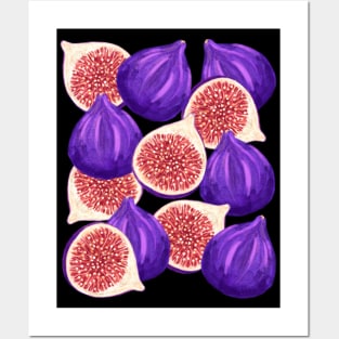 Purple Figs Fruit Posters and Art